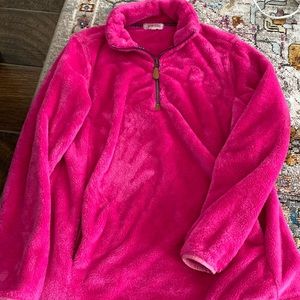 Sherpa hot pink with pockets